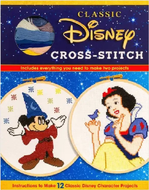 Classic Disney Cross-stitch by Thunder Bay Press (COR)