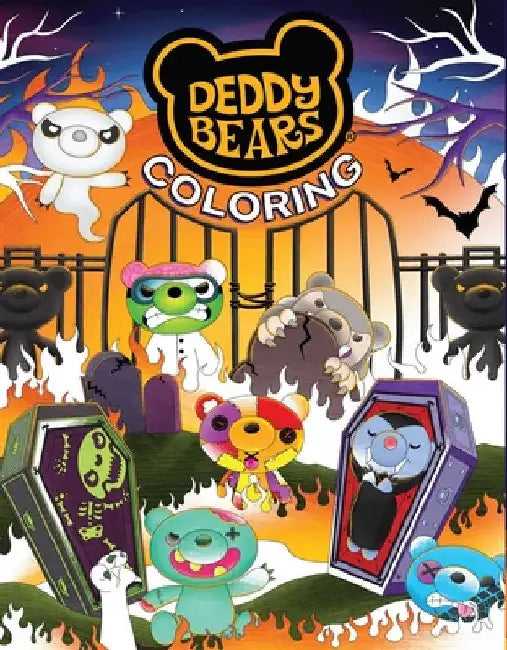 Deddy Bears Coloring by Editors of Thunder Bay Press