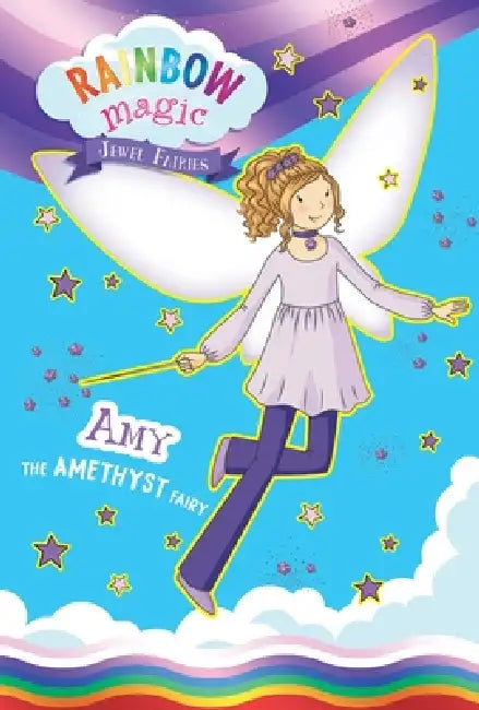 Rainbow Magic Jewel Fairies #5: Amy the Amethyst Fairy by Daisy Meadows, Georgie Ripper