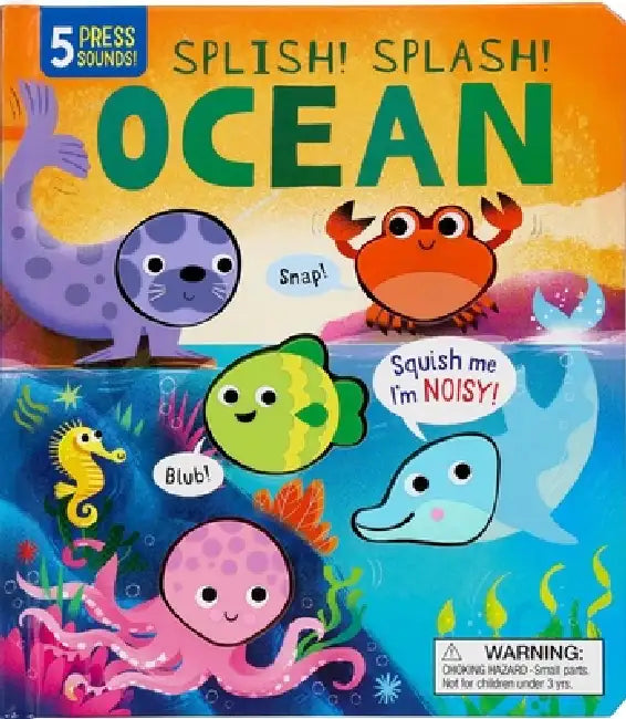 Squishy Sounds: Splish! Splash! Ocean by Louise Taillandier, Gareth Lucas