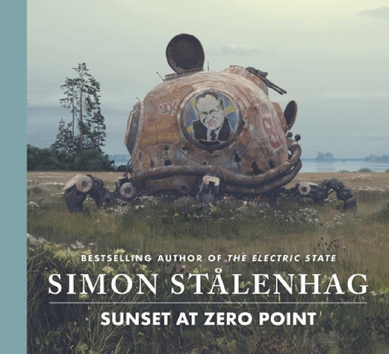 Sunset at Zero Point by Simon Stålenhag