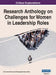 Research Anthology on Challenges for Women in Leadership Roles, VOL 1 by Information R. Management Association