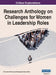 Research Anthology on Challenges for Women in Leadership Roles, VOL 2 by Information R. Management Association