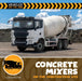 Concrete Mixers on the Construction Site by Samantha Bell
