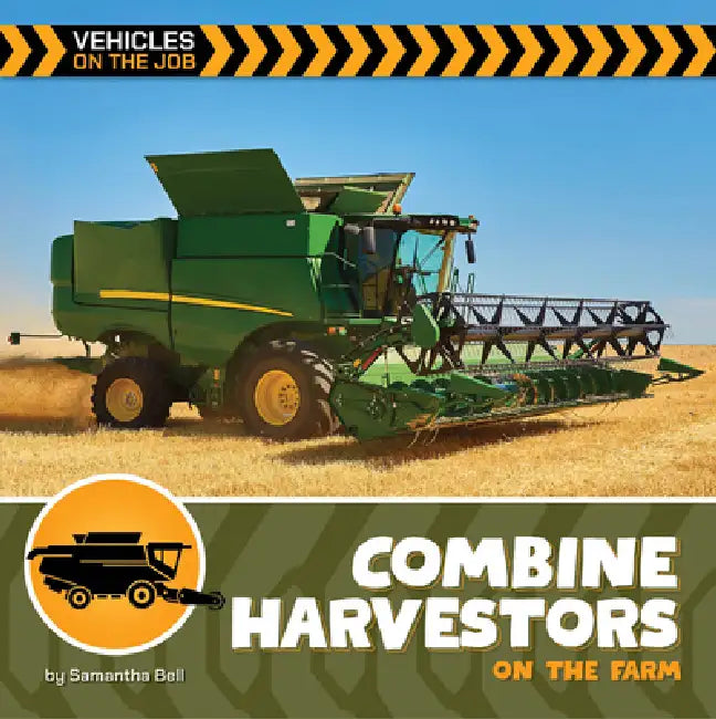Combine Harvesters on the Farm by Samantha Bell