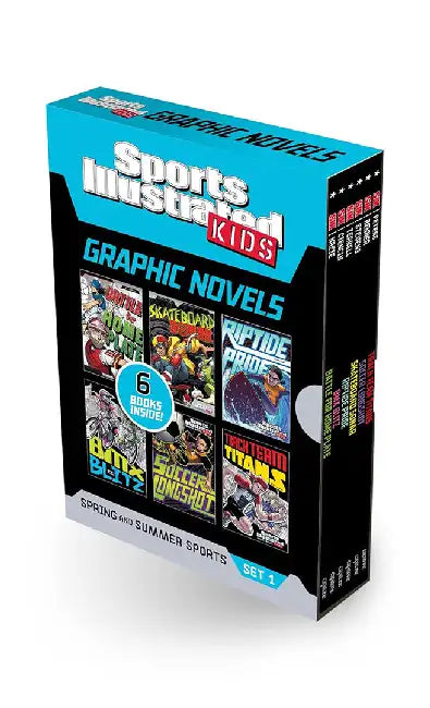 Sports Illustrated Kids Graphic Novels Boxed Set: Spring and Summer Sports Set 1 by Chris Kreie