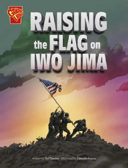 Raising the Flag on Iwo Jima by Nel Yomtov