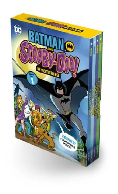 Batman and Scooby-Doo! Mysteries Boxed Set #1: The Case of the Cursed Crop, the Chilling Ice Rink Escapade, the Crazy Convention Caper, the Escape fro by Michael Anthony Steele, Dario Brizuela
