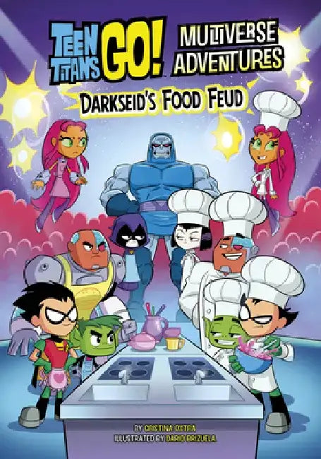 Darkseid's Food Feud by Dario Brizuela