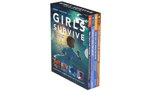 Girls Survive 4-Book Boxed Set 2, Black History Collection by Nikki Shannon Smith
