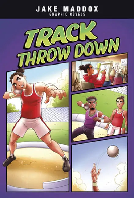 Track Throw Down by Jake Maddox, Eduardo Garcia