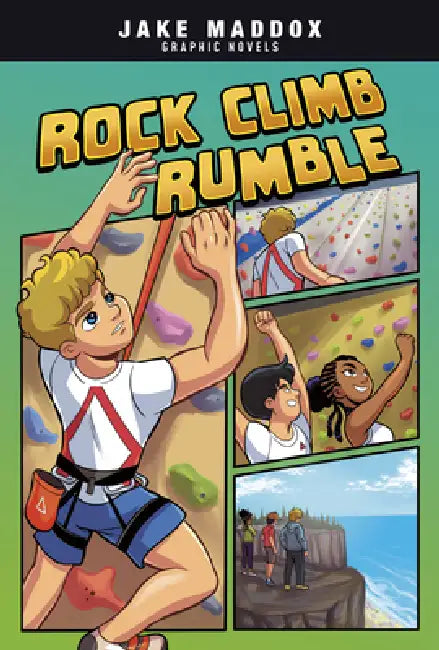 Rock Climb Rumble by Jake Maddox, Teo Duarte