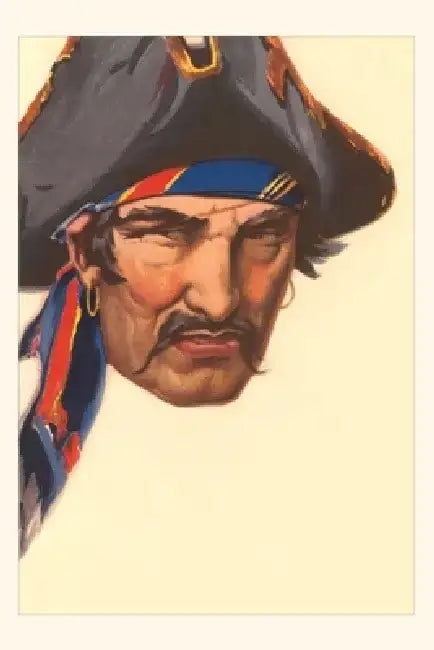 Vintage Journal Squinting Pirate by Found Image Press