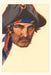 Vintage Journal Squinting Pirate by Found Image Press