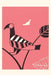 Vintage Journal Bird with Leaf Wing by Found Image Press