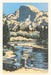 Vintage Journal Scenic Vista Woodcut by Found Image Press