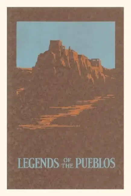 Vintage Journal Legends of the Pueblos by Found Image Press
