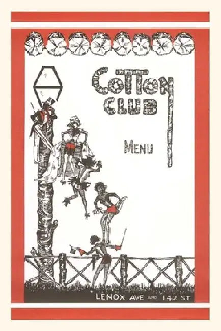 Vintage Journal Coton Clup Menu Cover by Found Image Press