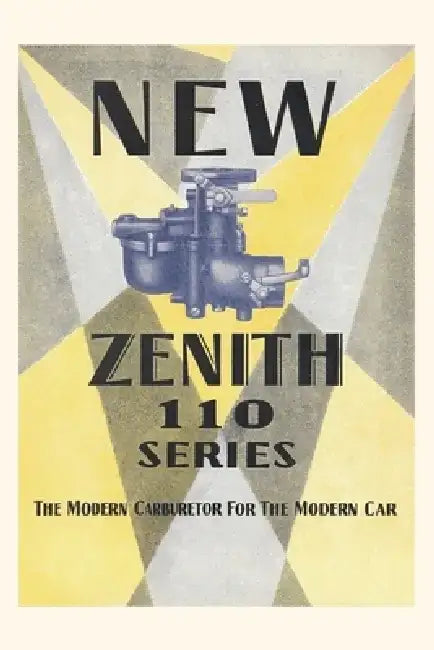 Vintage Journal New Zenith Carburetor by Found Image Press