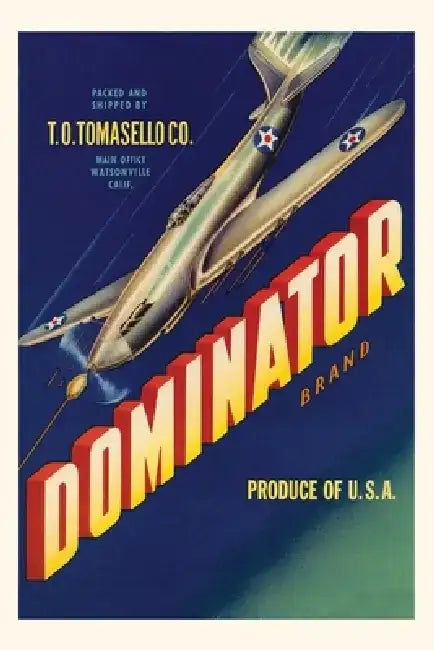 Vintage Journal Carte Label, Dominator by Found Image Press