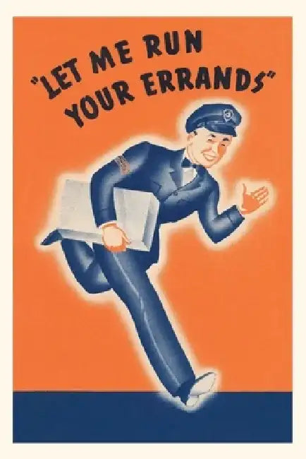 Vintage Journal Let Me Run Your Errands by Found Image Press