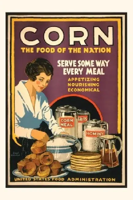 Vintage Journal Corn, the food of the Nation by Found Image Press