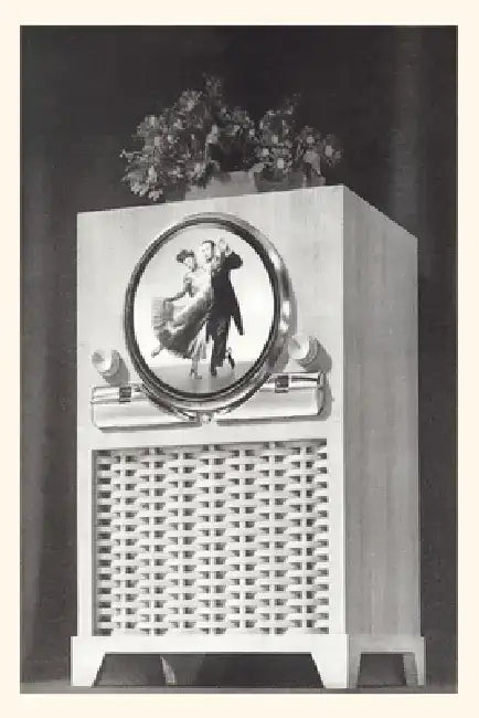Vintage Journal Early Idea of Television by Found Image Press