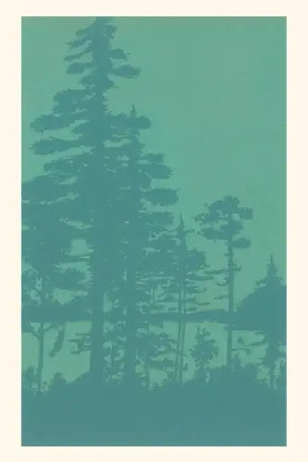 Vintage Journal Tree Silhouettes by Found Image Press
