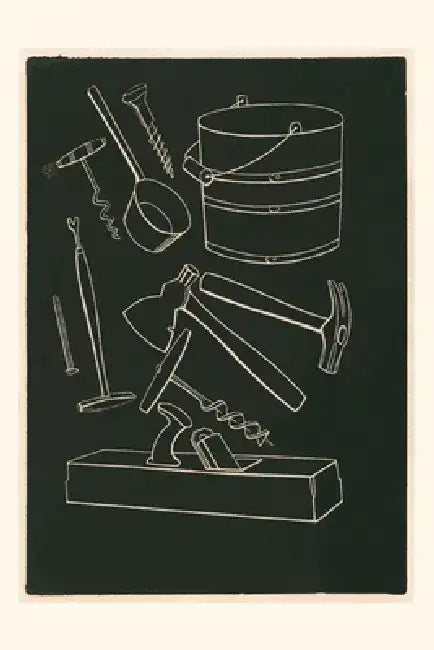 Vintage Journal Assorted Tools by Found Image Press