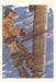Vintage Journal Lineman with Icy Wires by Found Image Press