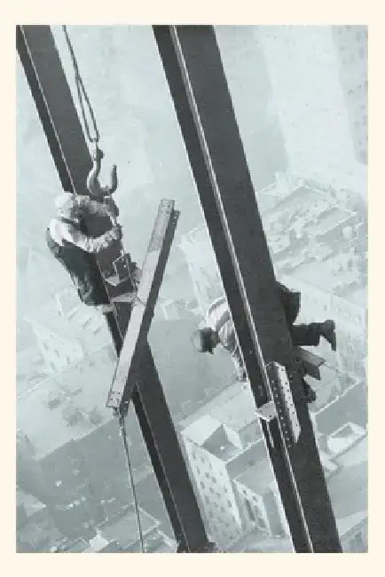 Vintage Journal High-Rise Construction by Found Image Press