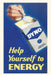 Vintage Journal Help Yourself to Energy by Found Image Press