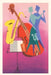 Vintage Journal Stylized Bass and Saxophone by Found Image Press
