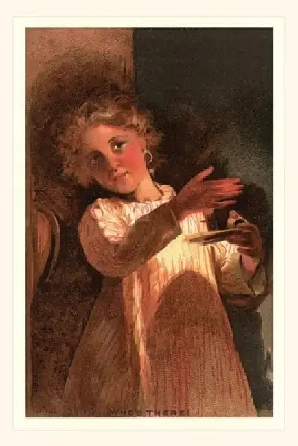 Vintage Journal Who`s There? by Found Image Press