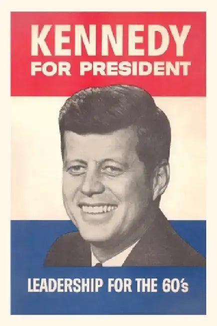 Vintage Journal JFK Election Poster by Found Image Press