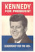 Vintage Journal JFK Election Poster by Found Image Press