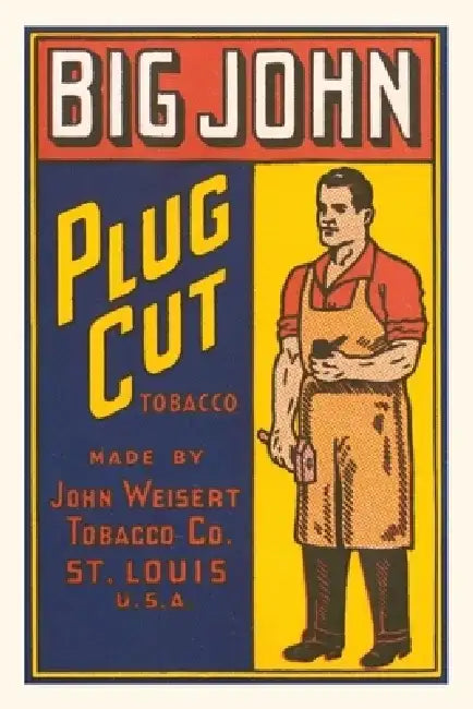 Vintage Journal Big John Plug Cut Tobacco by Found Image Press