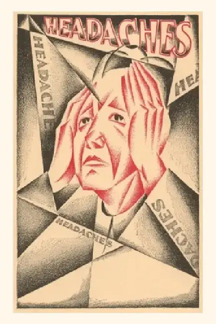 Vintage Journal Cubist Headaches by Found Image Press