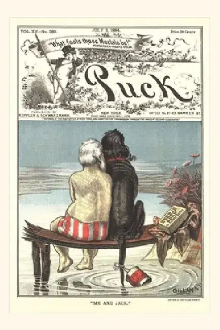 Vintage Journal Me and Jack, Man and Dog by Found Image Press