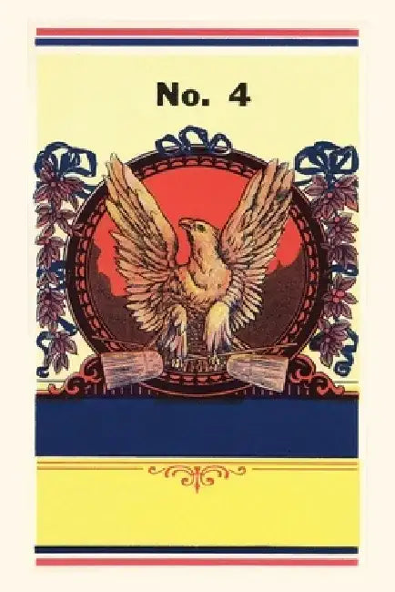 Vintage Journal Eagle Border by Found Image Press