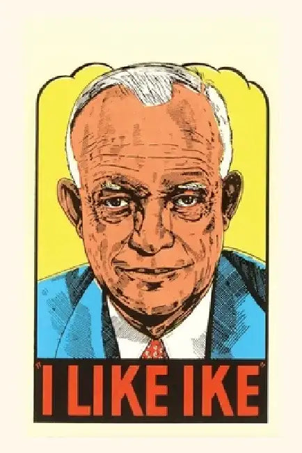 Vintage Journal I Like Ike by Found Image Press