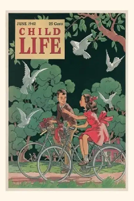 Vintage Journal Magazin Cover, Child Life by Found Image Press