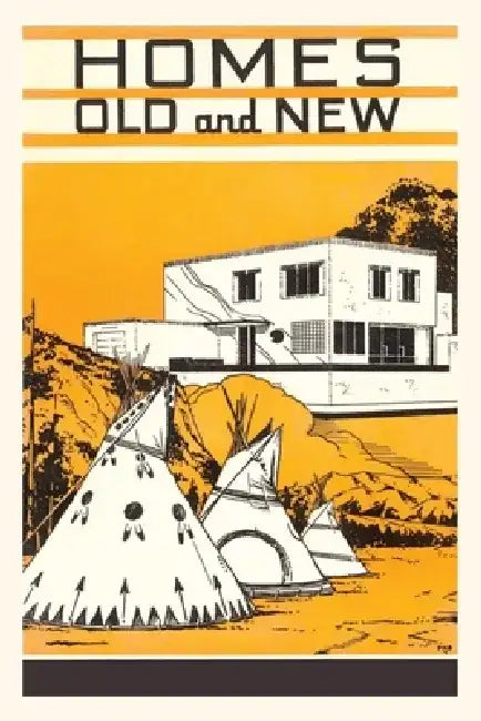Vintage Journal Homes Old and New by Found Image Press