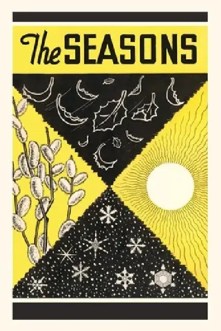 Vintage Journal Seasons Poster by Found Image Press