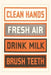 Vintage Journal Hygiene Poster by Found Image Press