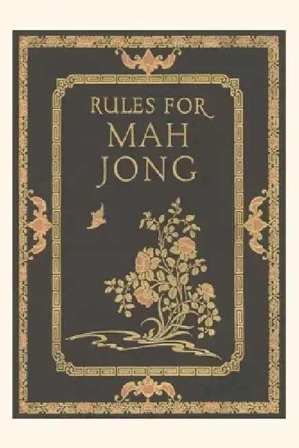 Vintage Journal Rules for Mah Jong by Found Image Press