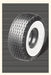 Vintage Journal Industrial Tire by Found Image Press