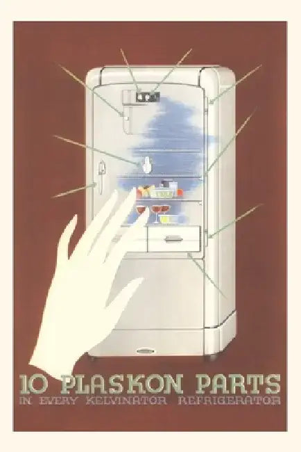 Vintage Journal Refrigerator Features by Found Image Press