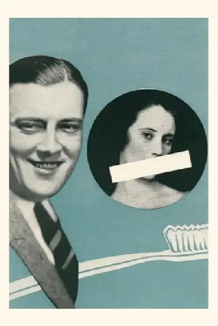 Vintage Journal Tooth Brush Advertisement by Found Image Press
