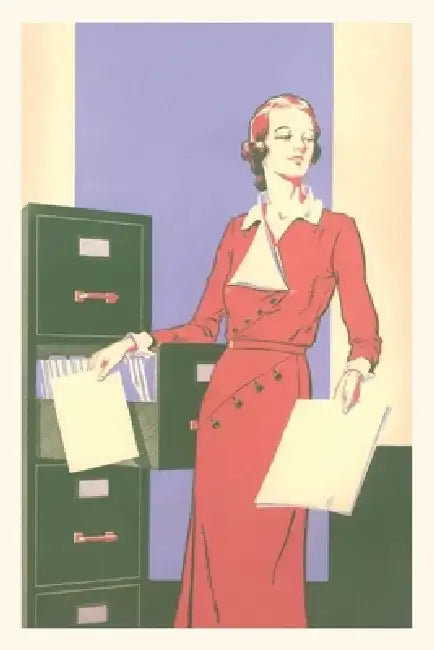 Vintage Journal Old Fashioned Secretary by Found Image Press